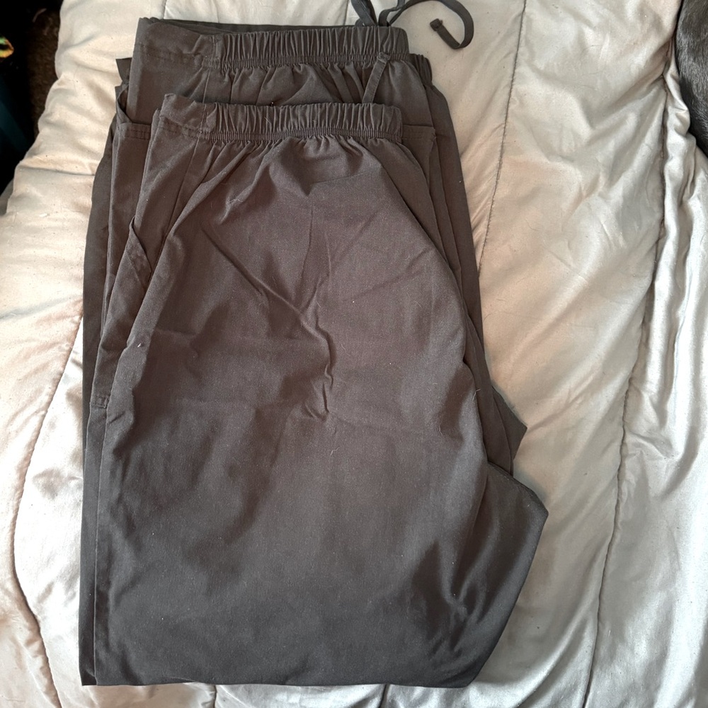 Black Scrub pants